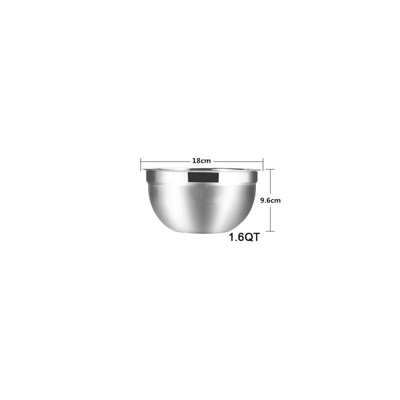 Edelstahl Kochen & Backen Mischschalen