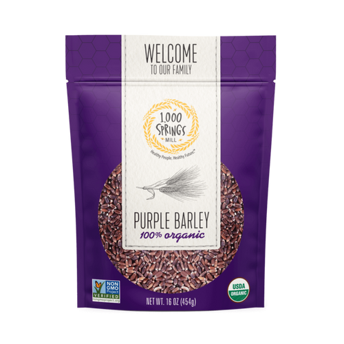 1000 Springs Mill Organic Purple Gerste 454 g
