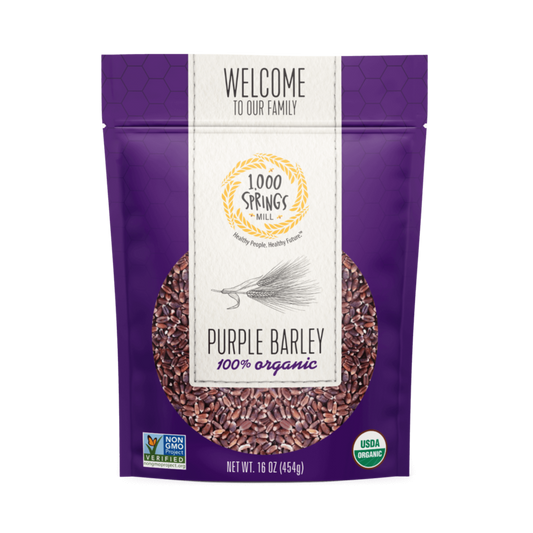 1000 Springs Mill Organic Purple Gerste 454 g