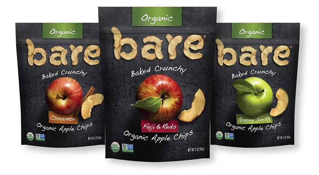 Bare Organic Fuji und Reds Apple Chips 85 g