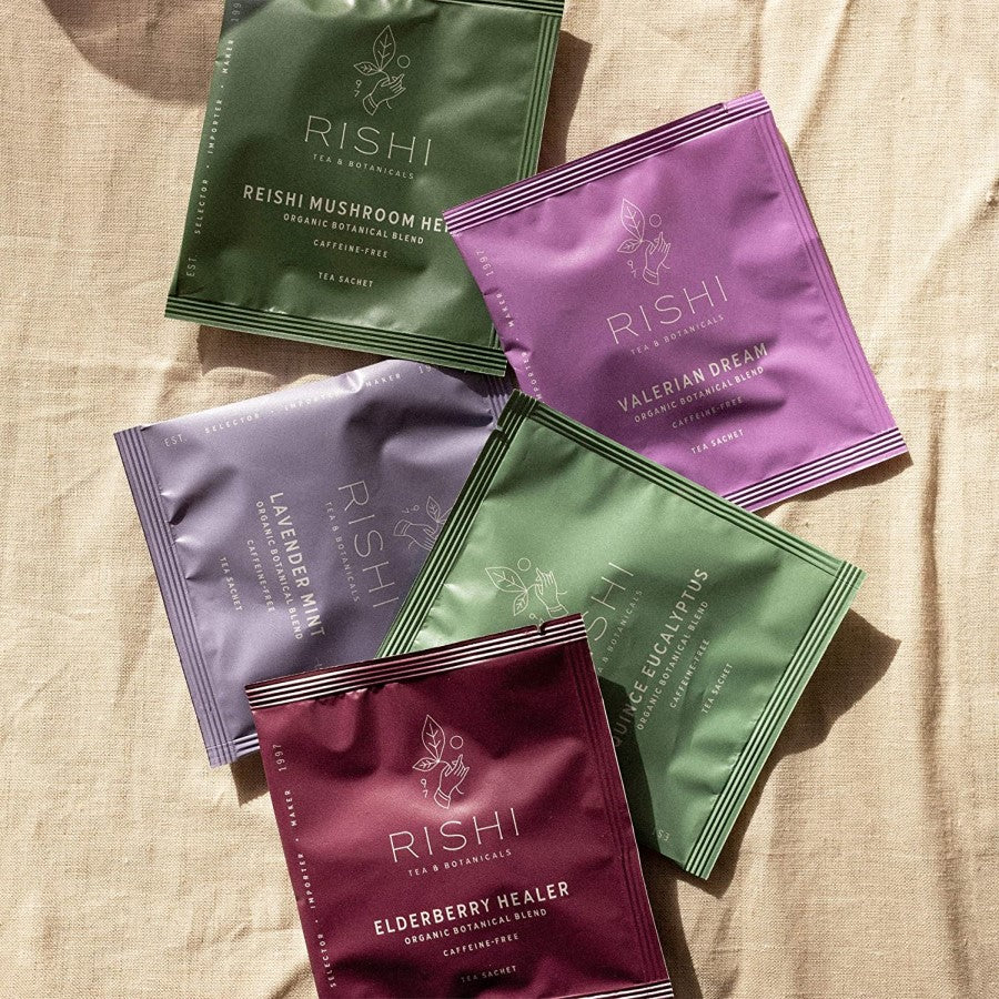 Rishi Tea Elderberry Healer Organische botanische Mischung 15 Sachets