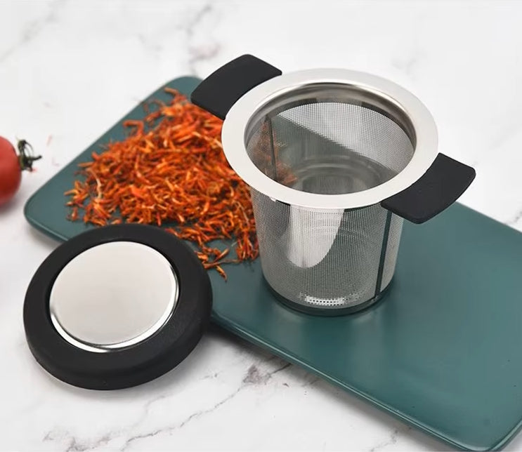 Cool Touch Edelstahl Mesh Lose Leaf Tea Infuser