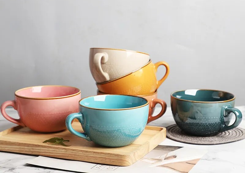Morgen Perk Ceramic Cereal Becher
