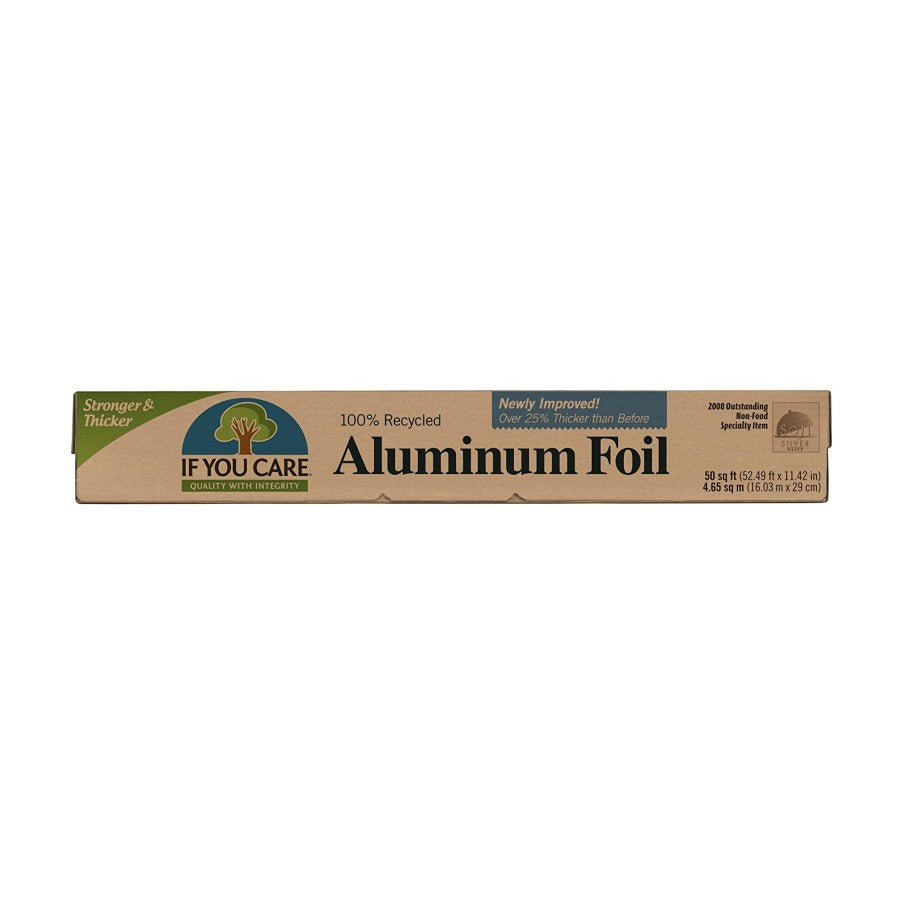 Wenn Sie 100% recycelte Aluminiumfolie pflegen