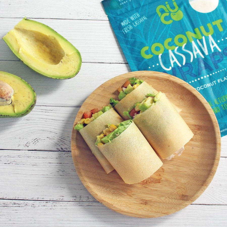 NUCO Coconut Cassava Wraps 55 g