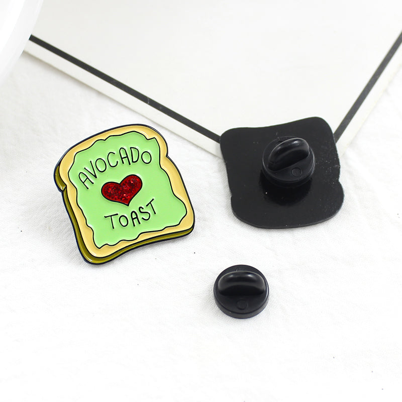 Avocado Toast Bunte Lapel Pin