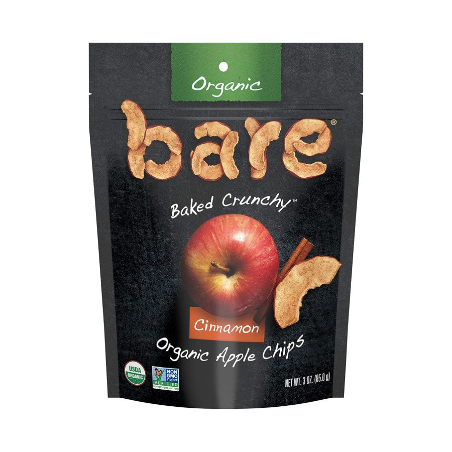 Bare Organic Cinnamon Apple Chips 85 g