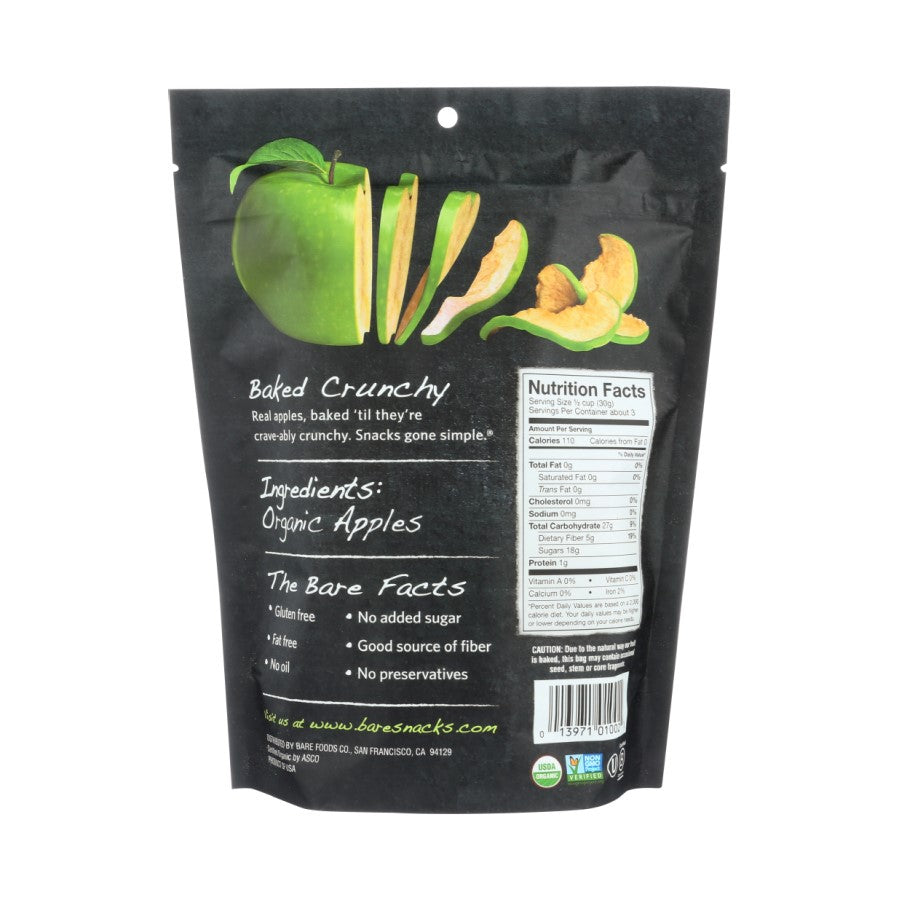 Bare Organic Granny Smith Apple Chips 85 g