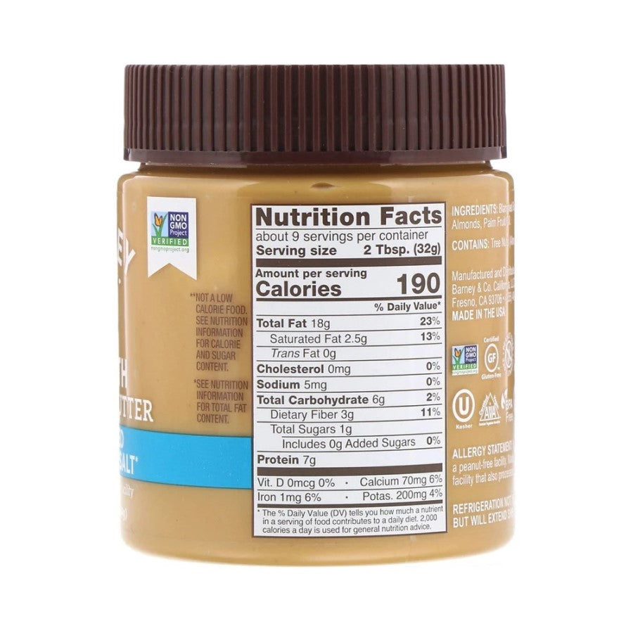 Barney Butter Bare Smooth Mandel Butter 283 g