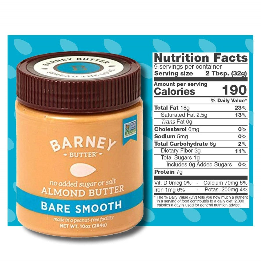 Barney Butter Bare Smooth Mandel Butter 283 g