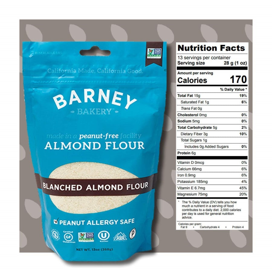 Barney Bakery Blanched Mandelmehl 369 g