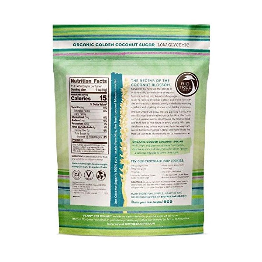 Big Tree Farms Organic Golden Coconut Sugar 454 g