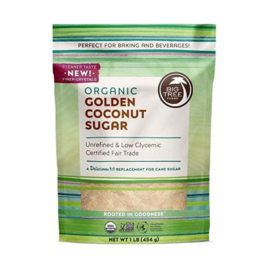 Big Tree Farms Organic Golden Coconut Sugar 454 g
