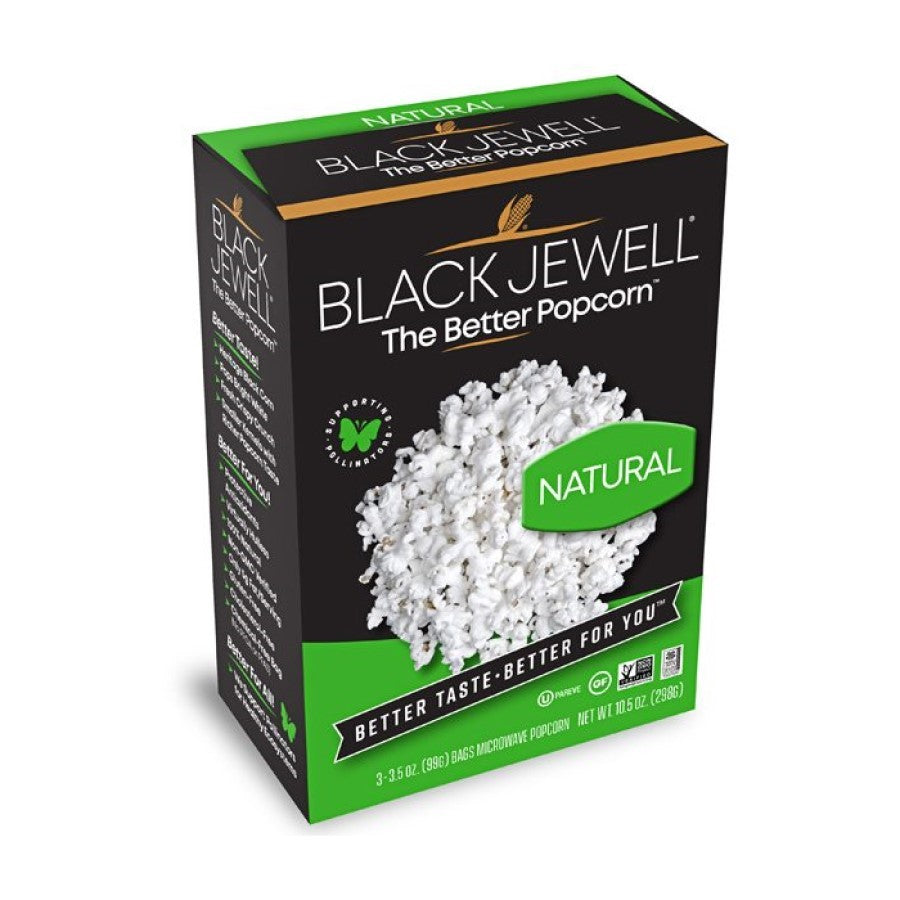 Schwarz Jewell Mikrowelle Popcorn Natural 298 g