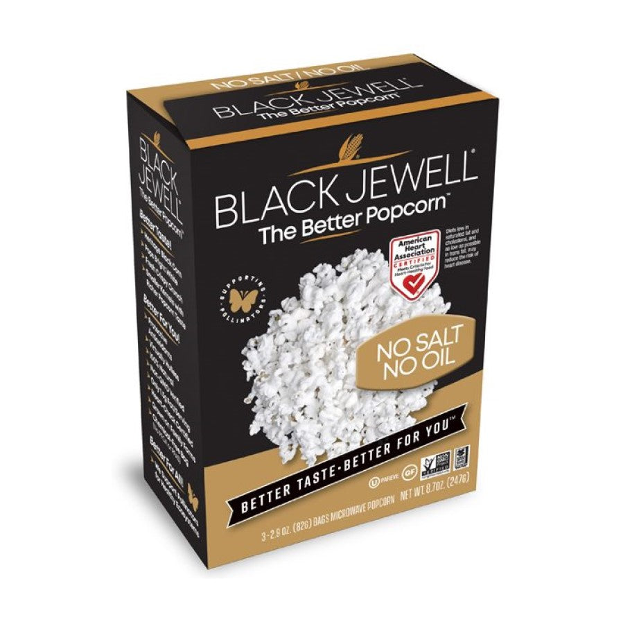 Schwarz Jewell Mikrowellen Popcorn Kein Salz Kein Öl 247 g