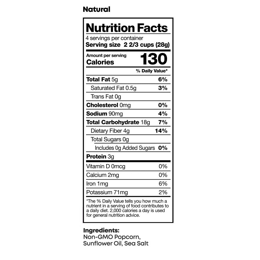 Schwarz Jewell Popcorn Natural 113 g