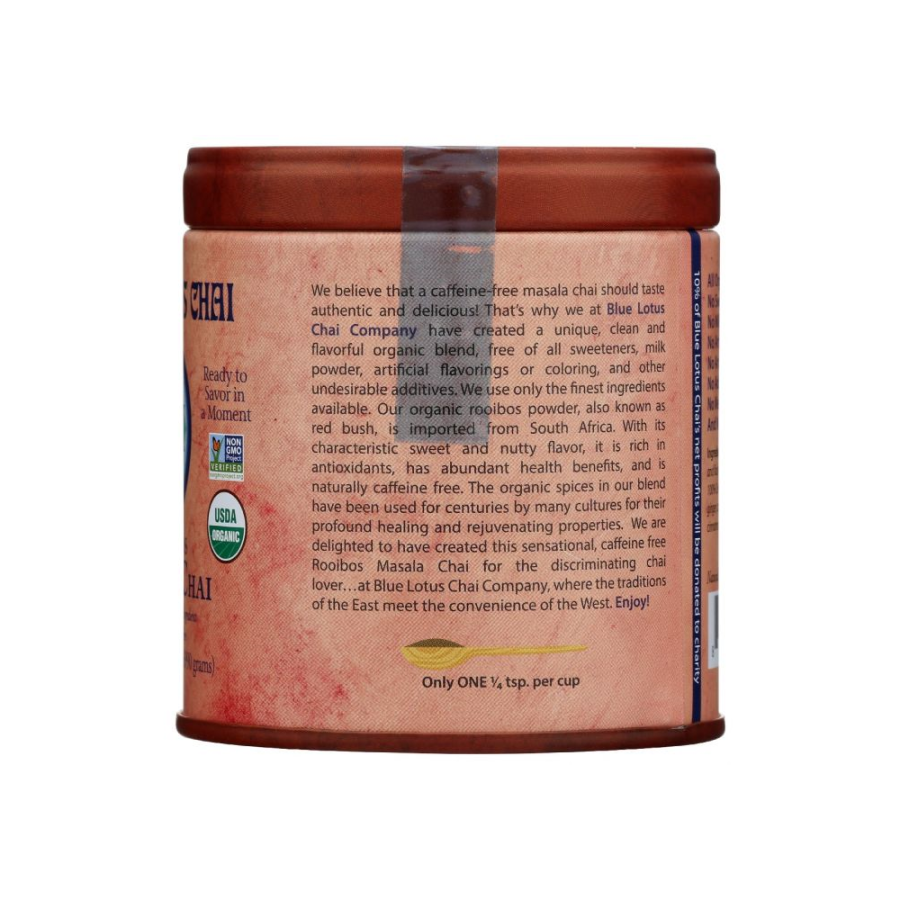 Blauer Lotus Chai Organischer Rooibos Masala Chai Tee 57 g