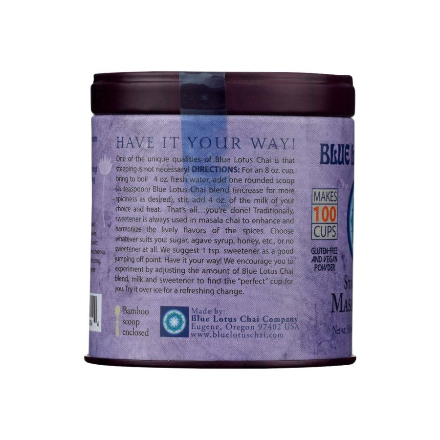 Blauer Lotus Chai Nicht-GVO-Star Anise Masala Chai Tee 85 g
