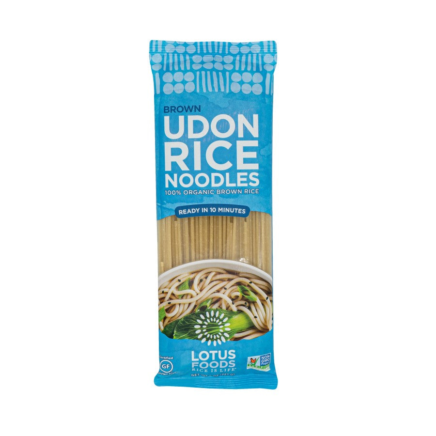 Lotus Foods Organic Braun Udon Reisnudeln 227 g