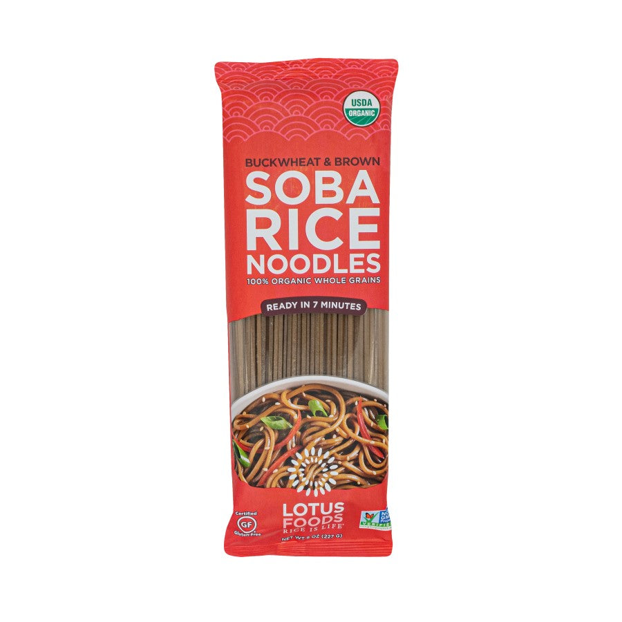 Lotus Foods Organic Buchweizen & Braun Soba Reisnudeln 227 g