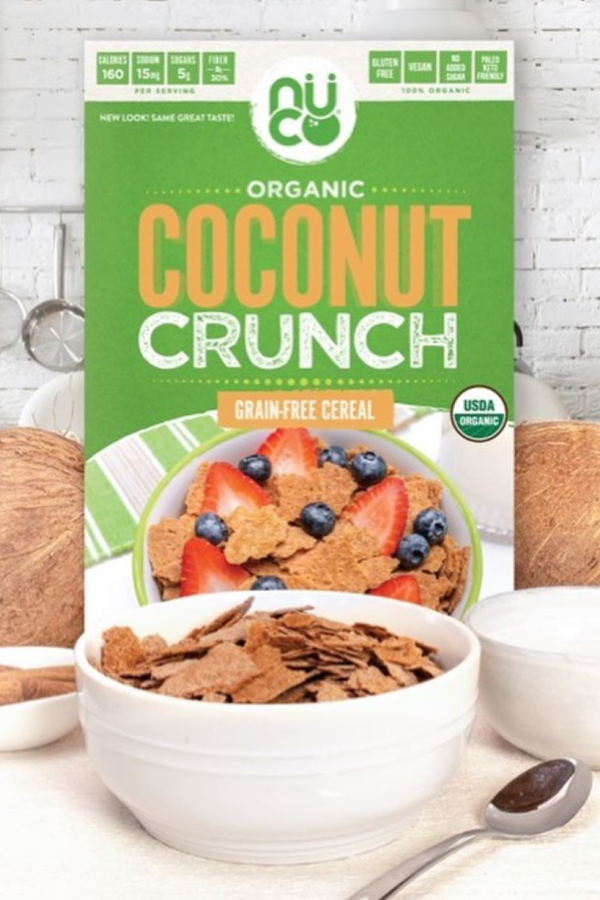 NUCO Organic Coconut Crunch Grain KOSTENLOS Getreide 3 g