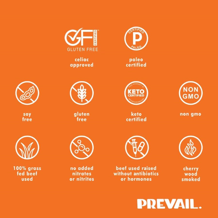 Prevail Grass-Fed Beef Jerky Umami 64 g