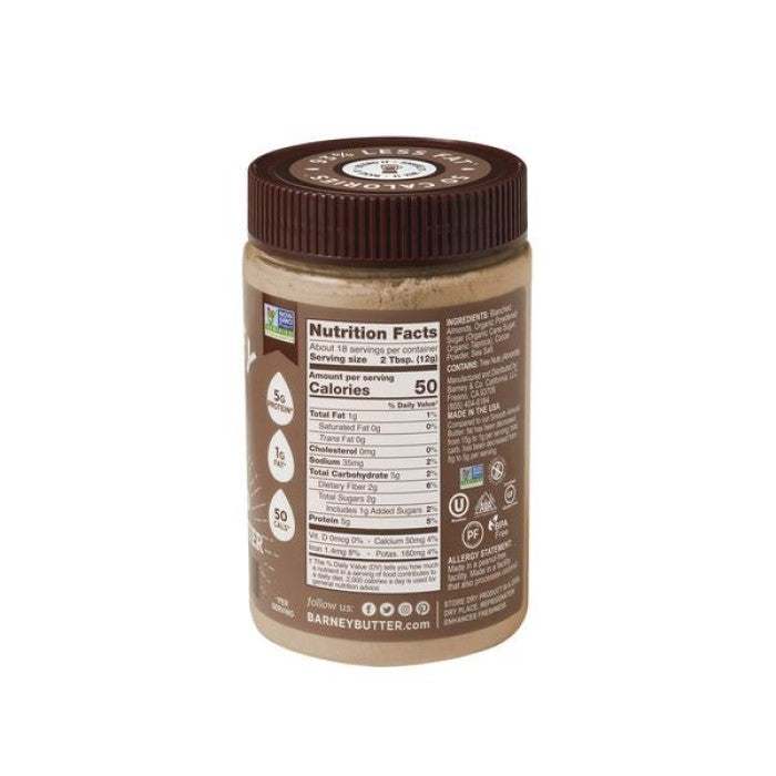 Barney Butter Schokolade pulverisierte Mandelbutter 227 g