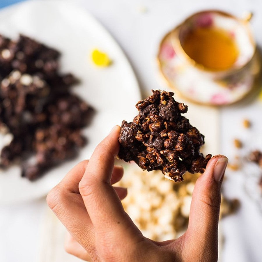 Lebende Absichten aktiviert Superfood Popcorn Zimt Twist 113 g