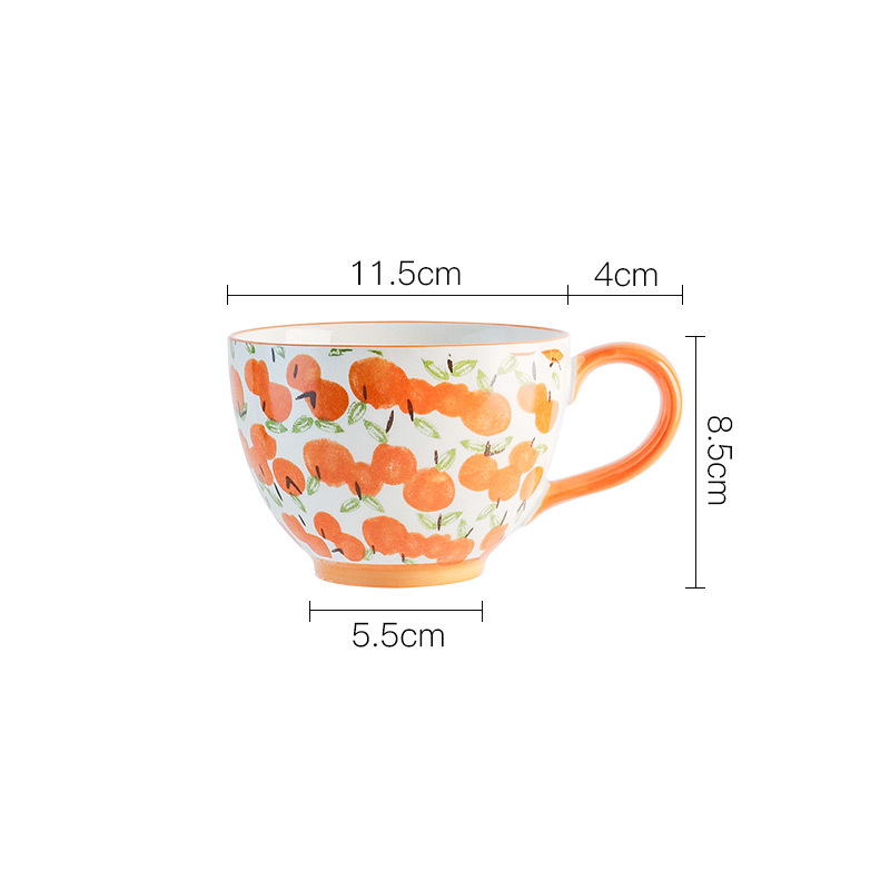Dawn Retro Style Keramikgetreidebecher