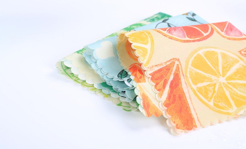 Bienenwachs-Wrap Assorted 3 Packung - Mehrere Drucke