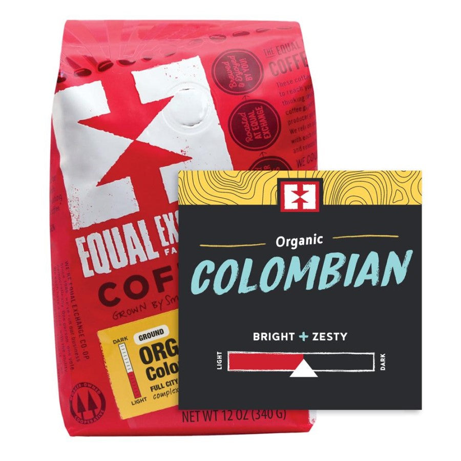 Gleicher Austausch Bio-Kaffee Kolumbiens Whole Bean 34 g
