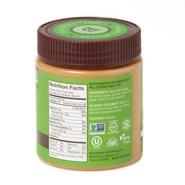 Barney Butter Mandel Butter Crunchy 283 g