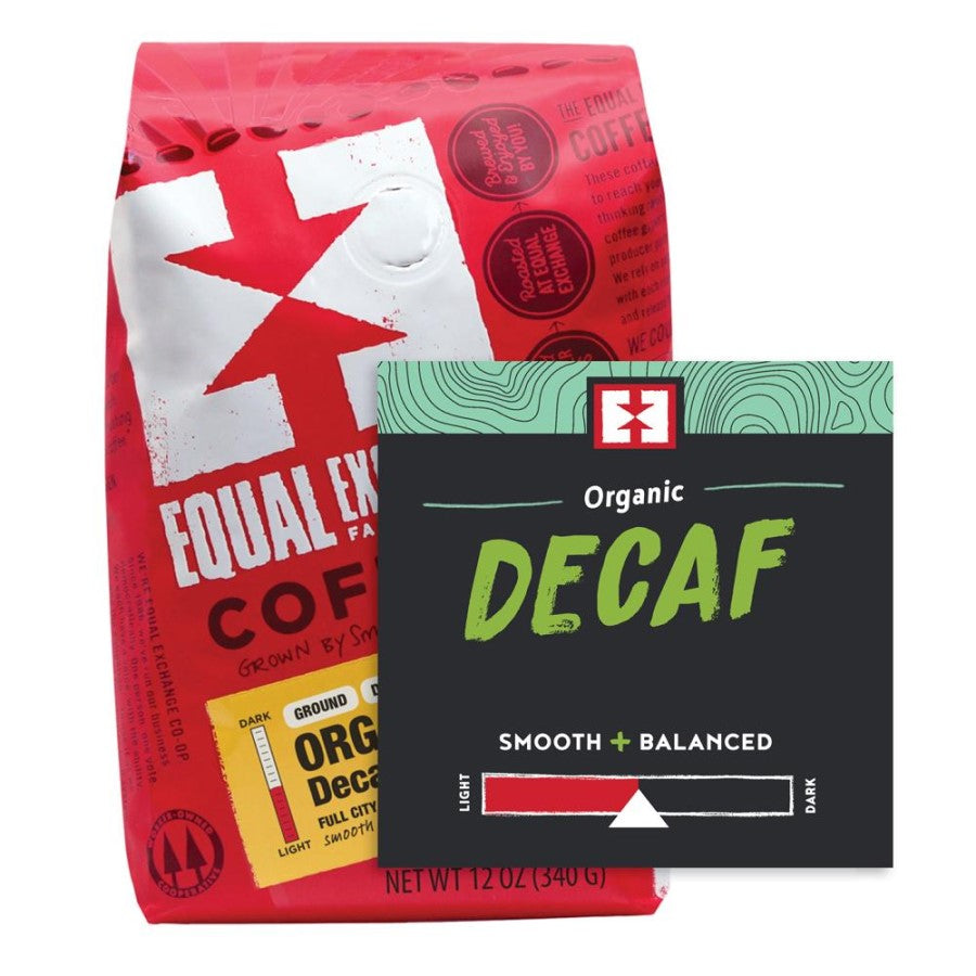 Gleicher Austausch Organischer Kaffee Entkoffeinierte Ganze Bohne 34 g