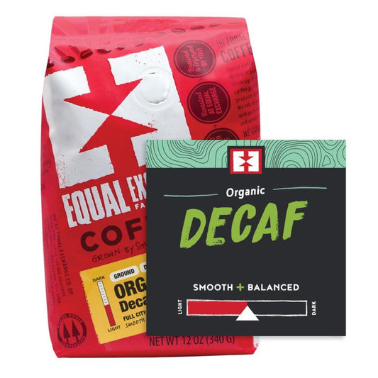 Gleicher Austausch Organischer Kaffee Entkoffeinierte Ganze Bohne 34 g