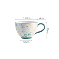 Dawn Retro Style Keramikgetreidebecher