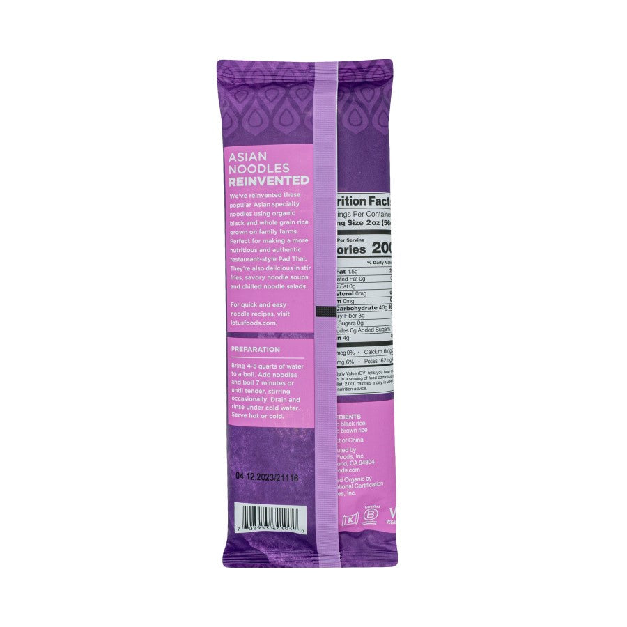 Lotus Foods Organic Verbotene Pad Thai Reisnudeln 227 g