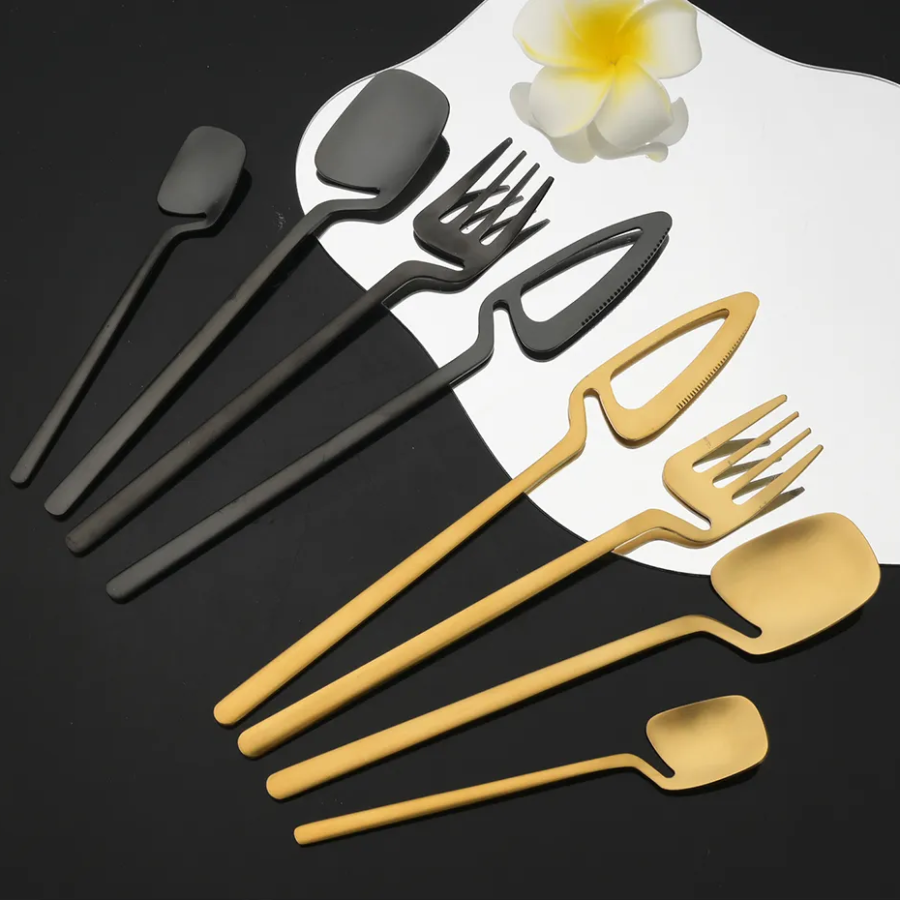 Surreale Edelstahl-Flatware 16-teiliges Set