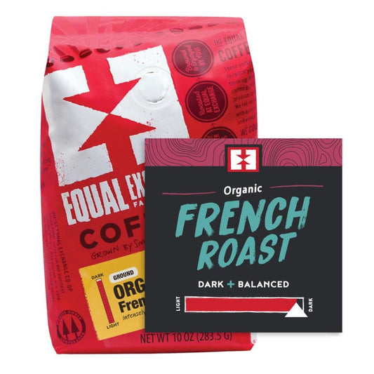 Equal Exchange Bio-Kaffee Französisch gebratener Boden 283 g