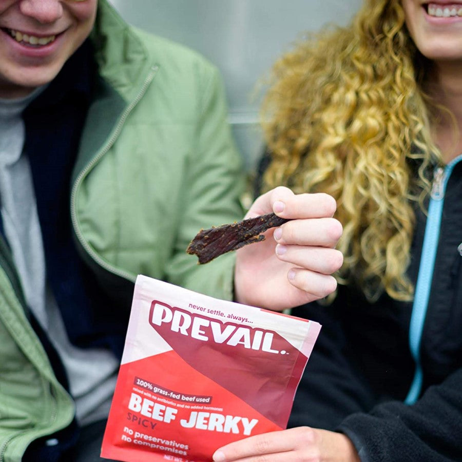 Vorherrschend Gras gefüttertes Rindfleisch Jerky Spicy 64 g