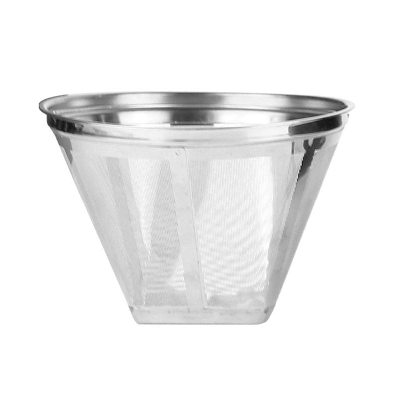 Wiederverwendbarer Edelstahl Nr. 4 Cone Coffee Filter Basket