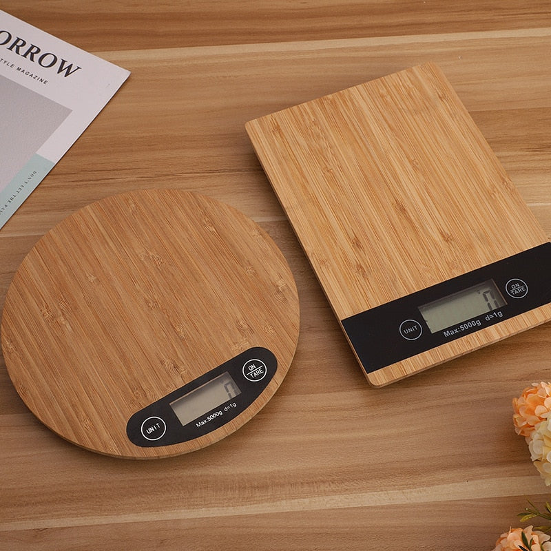 Bambus Digital Küche Food Scale
