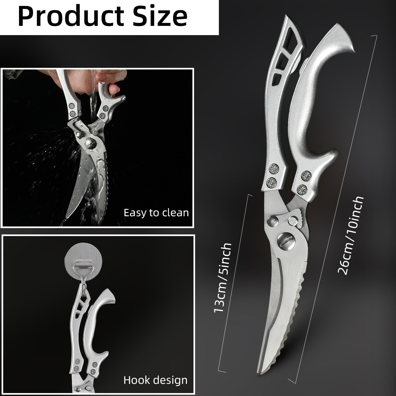 Heavy Duty Edelstahl Pro Küchenscheren