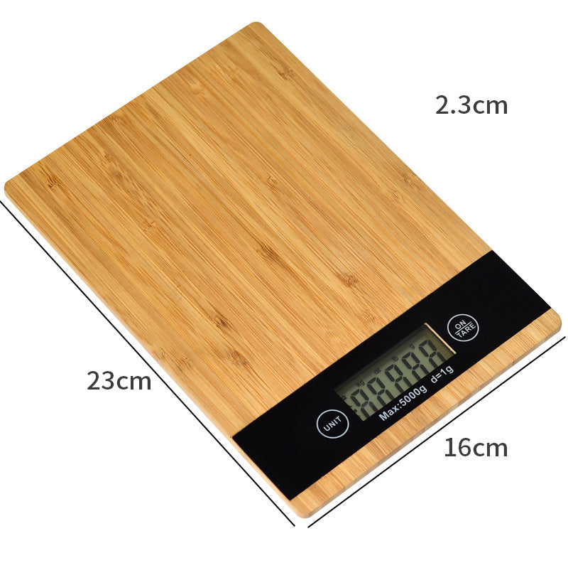 Bambus Digital Küche Food Scale