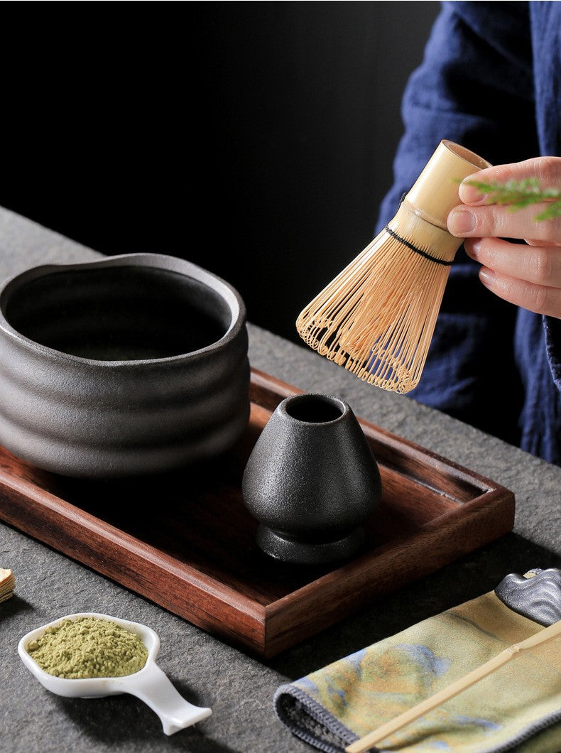 Traditionelles Matcha Tee Tool Geschenkset