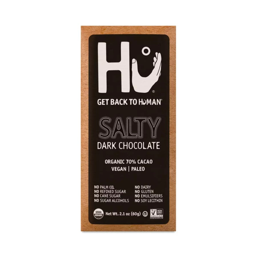 Hu Salty Dark Chocolate Organisch 70% Kakaobar 6 g