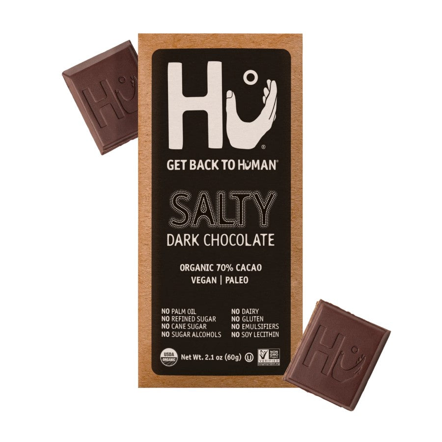Hu Salty Dark Chocolate Organisch 70% Kakaobar 6 g