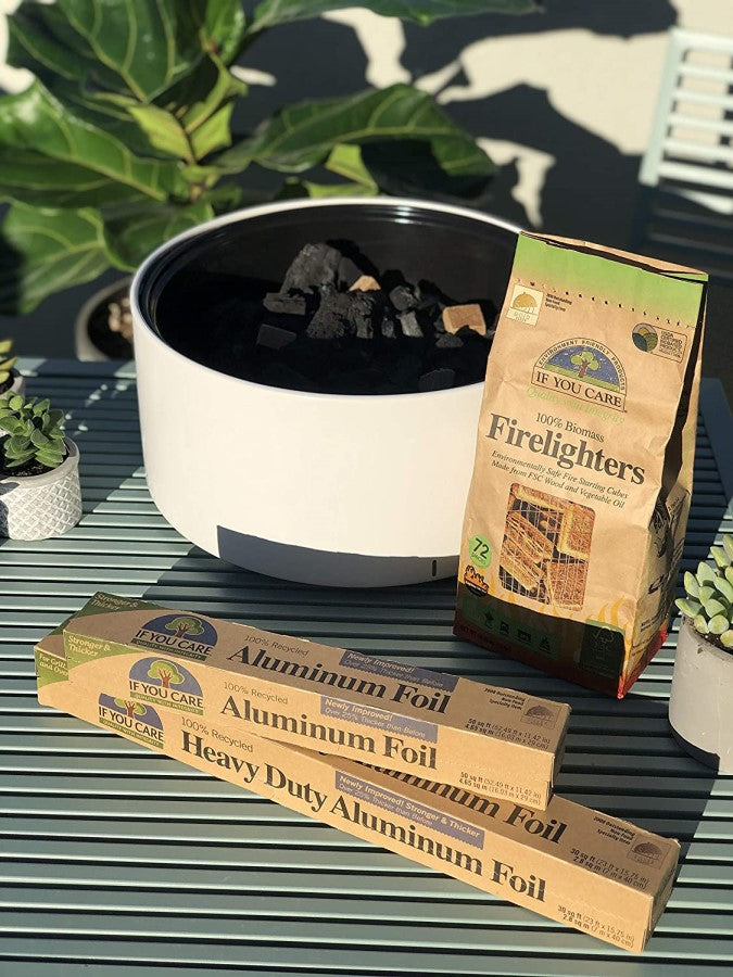 Wenn Sie 100% recycelte Aluminiumfolie pflegen