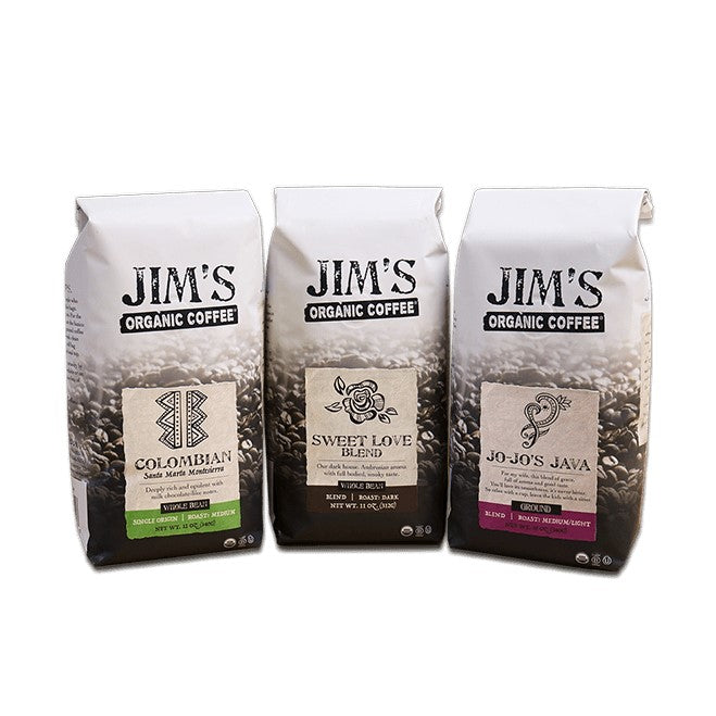 Jim's Bio-Kaffee Kolumbiens Whole Bean 34 g