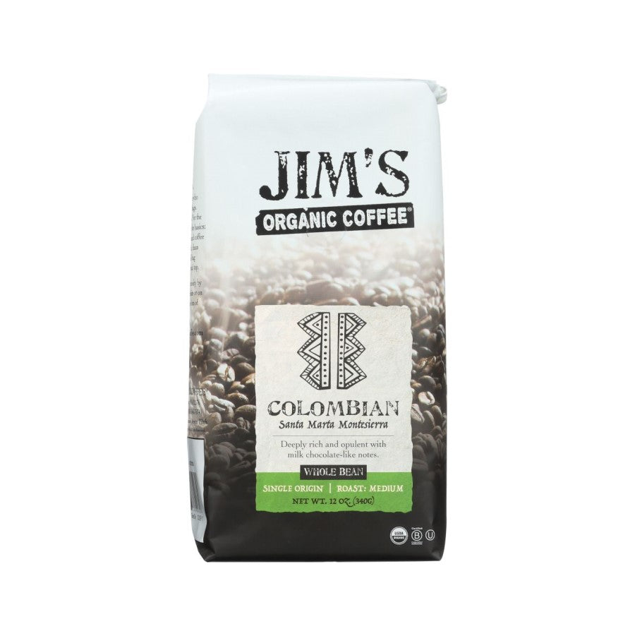 Jim's Bio-Kaffee Kolumbiens Whole Bean 34 g