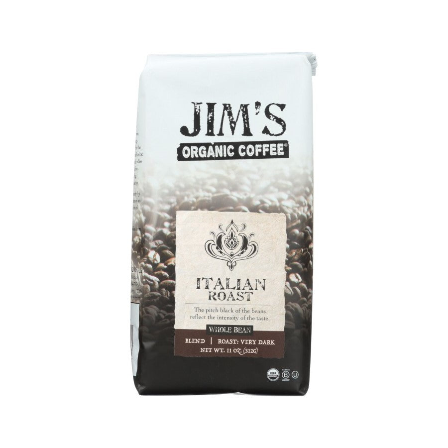 Jim's Bio-Kaffee Italienisch Roast Whole Bean 312 g